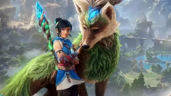 Kena: Scars of Kosmora chega em 2027 para PS5 e PC com ilha elemental, templos alquímicos e montaria canina