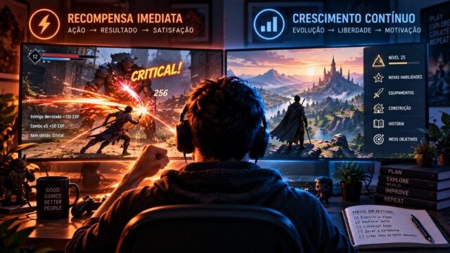 Feedback imediato e liberdade criativa: por que jogos que combinam rapidez e autonomia são mais gratificantes