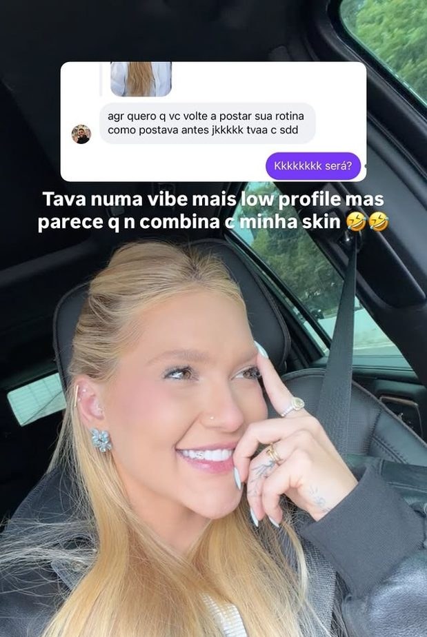 Virginia Fonseca avalia fase mais discreta após término com Vini Jr.: 'Não combina com a minha skin'