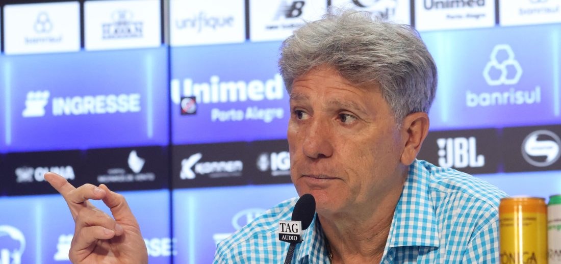 Renato Portaluppi avalia empate 1 a 1 contra o Inter e destaca evolução do Grêmio apesar da tabela ingrata