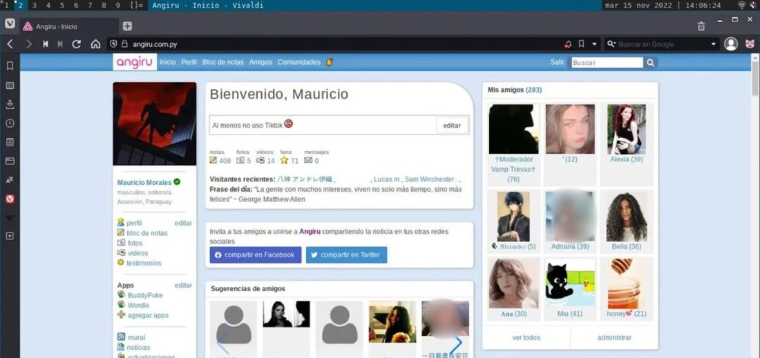 Angiru surge como nova rede social que revive o visual e recursos do Orkut em 2026