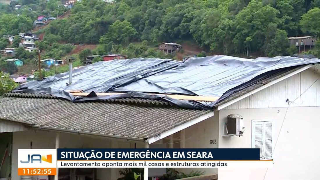 Seara decreta situação de emergência após chuva de granizo