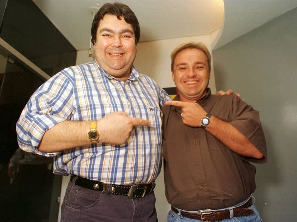 Globoplay inicia gravações de documentário sobre a rivalidade entre Globo e SBT, com Faustão e Gugu em foco