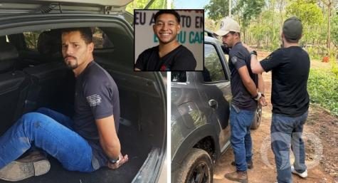Homem acusado de envolvimento no desaparecimento de professor Breno Moraes é preso na região do Manso
