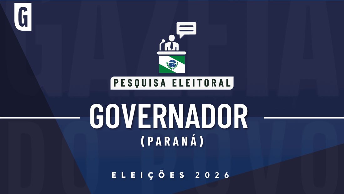 Paraná Pesquisas divulga panorama da disputa pelo governo do Paraná nas eleições de 2026