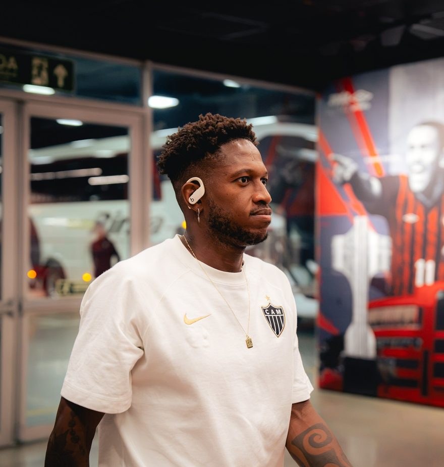 Atlético-MG confirma lesão de Fred e divulga escalação com maioria de reservas contra o Santos