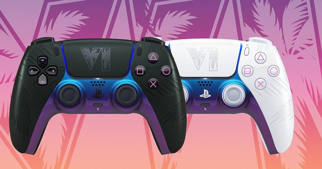Sony lança controles DualSense temáticos de GTA 6 em edição limitada
