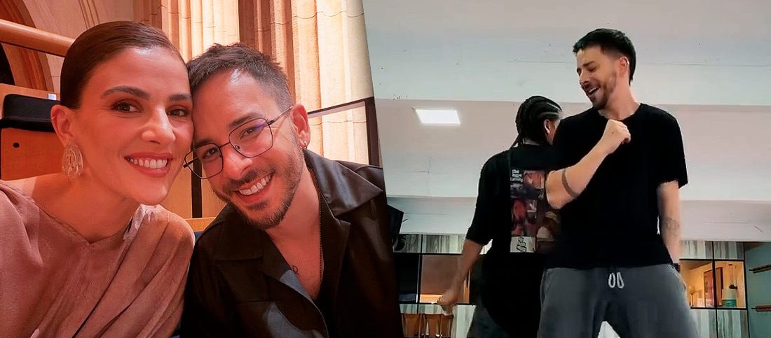 Junior relembra coreografia de "Gatilho", recebe elogio de Monica Benini e reação de Sandy