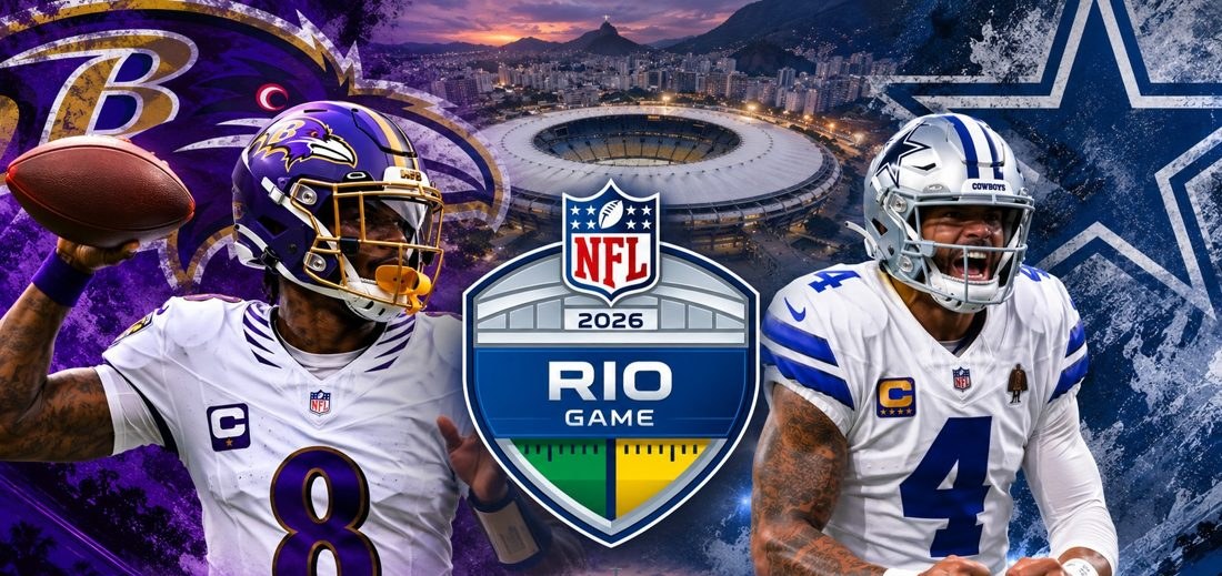 Dallas Cowboys e Baltimore Ravens enfrentam-se no Maracanã: tudo sobre o primeiro jogo da NFL no Rio