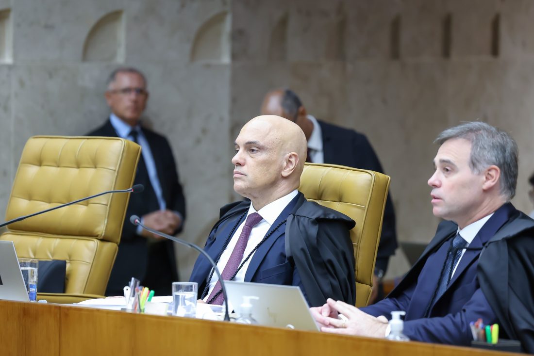 STF realiza sessão plenária inédita para julgar relatório da PF sobre mensagens entre Daniel Vorcaro e Alexandre de Moraes