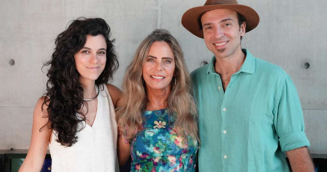Bruna Lombardi e Carlos Alberto Riccelli aguardam primeiro neto com Kim Riccelli