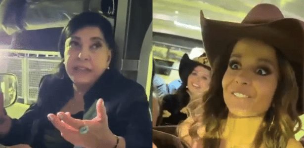 Maiara se surpreende ao descobrir nome real de Roberta Miranda e brinca: "Você engana o Brasil"