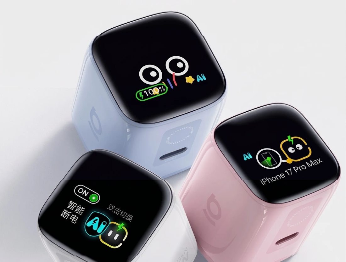 Baseus lança carregador para iPhone com tela por menos de R$ 100