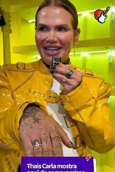 Thais Carla exibe anel de compromisso no último dia do Rock in Rio e declara estar apaixonada