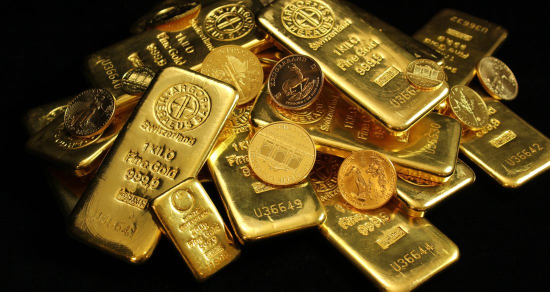 Ouro recua 0,44% com alta do Brent e rendimentos dos Treasuries