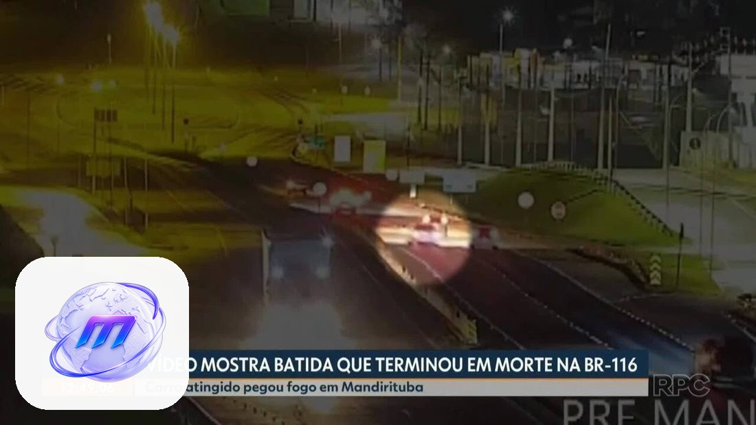 Carro em alta velocidade colide fatalmente na BR-116 em Mandirituba; motorista é preso