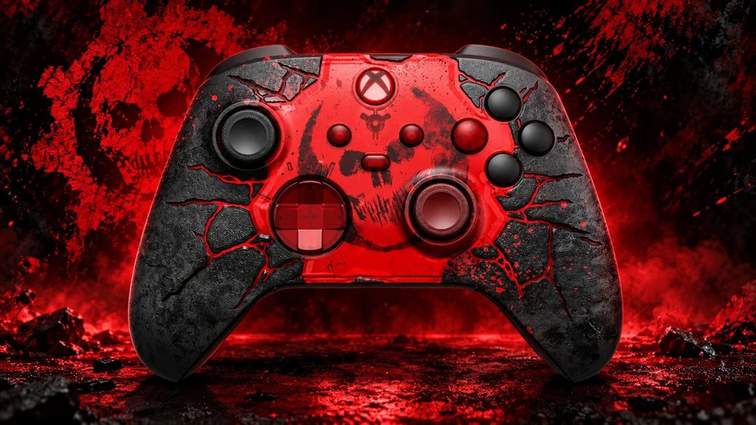 Controle Xbox Gears of War E‑Day em edição limitada entra em pré‑venda na Amazon