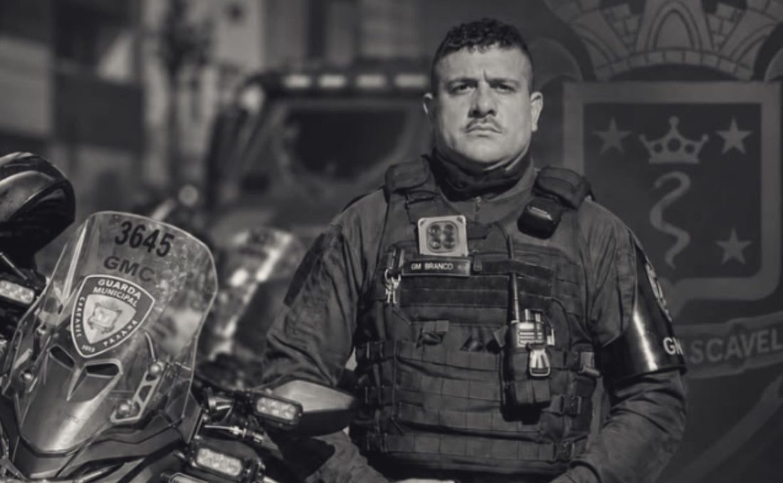 Guarda municipal de Cascavel, Wando Moraes, morre em colisão de motos durante atendimento