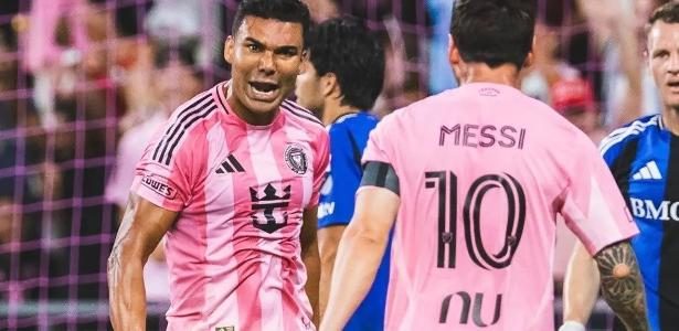 Casemiro se reinventa no Inter Miami e recebe elogios de portal espanhol