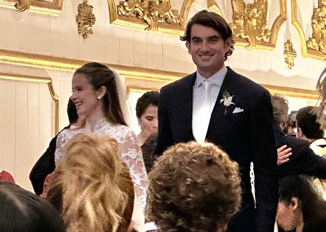 Giulia Be e Conor Kennedy celebram casamento em igreja histórica no Centro do Rio e almoço no Jardim Botânico