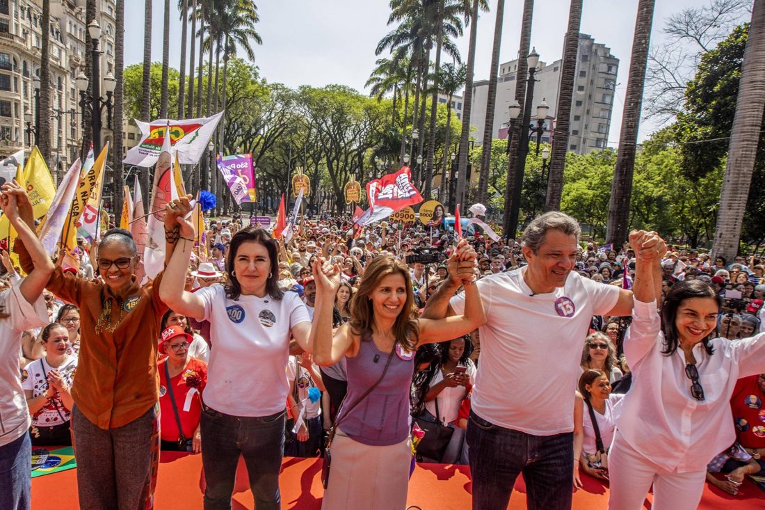 Ato de esquerda em São Paulo incorpora discurso religioso após polêmica sobre Nossa Senhora Aparecida