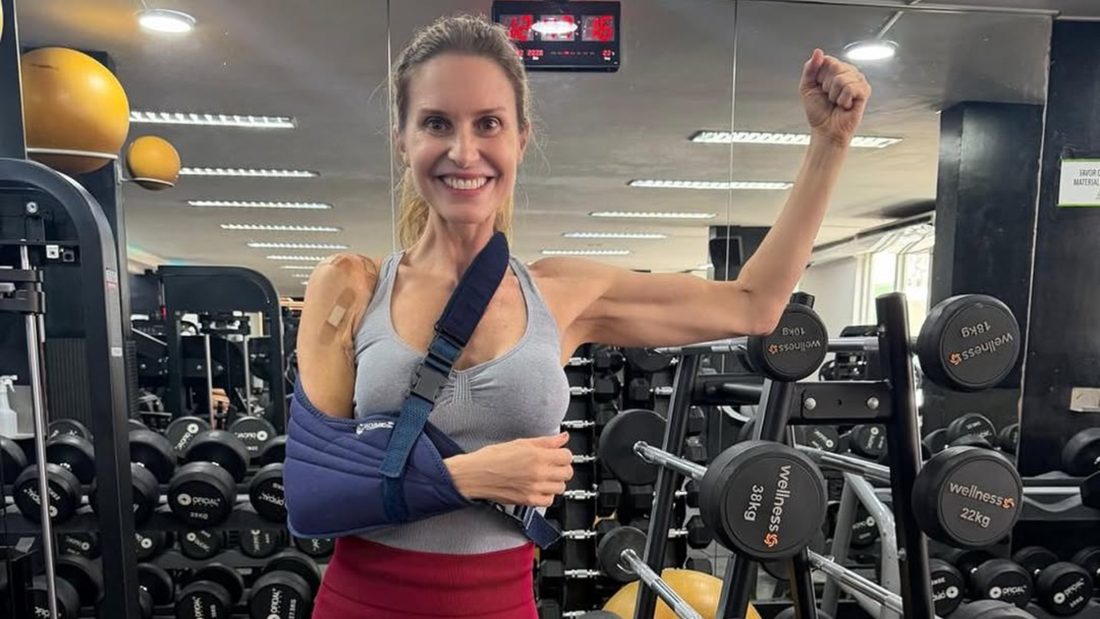 Paula Burlamaqui recebe alta médica para retomar treinos e dá detalhes sobre recuperação após queda no banheiro