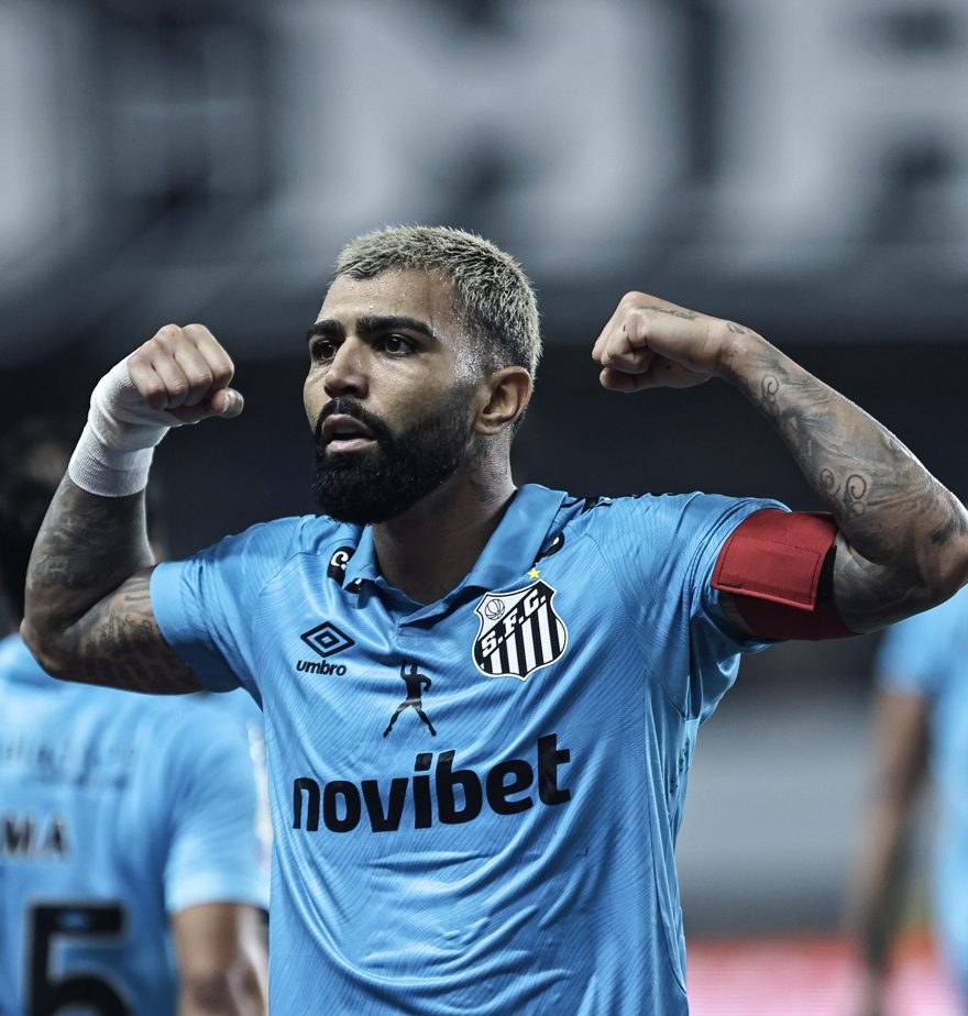 Gabigol no Santos: desafios para manter o artilheiro até 2027