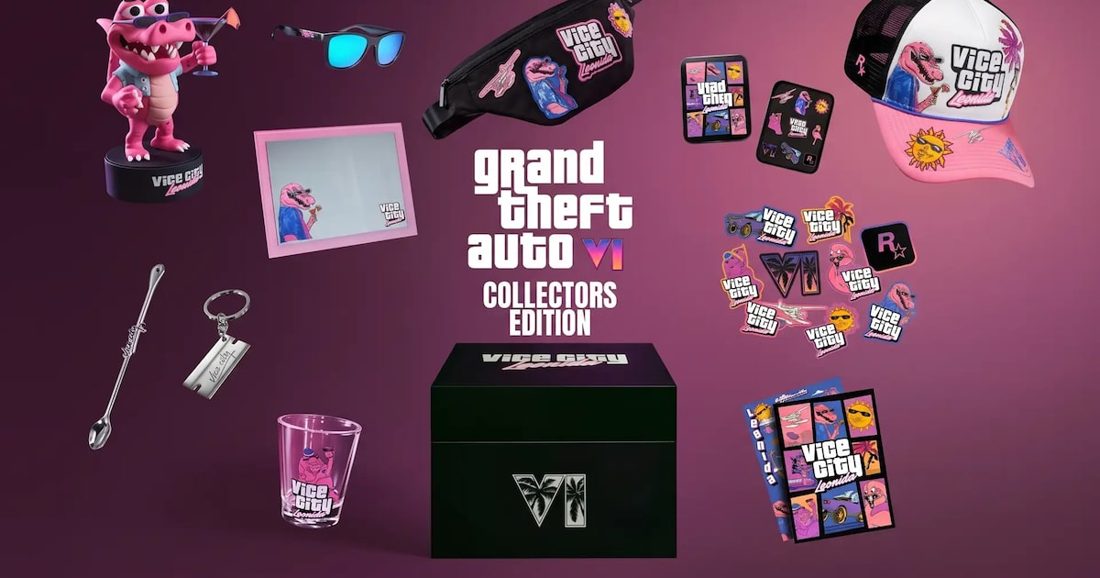 Rockstar lança coleção limitada de produtos oficiais de GTA 6 sem incluir o jogo e com preço de US$ 399,99