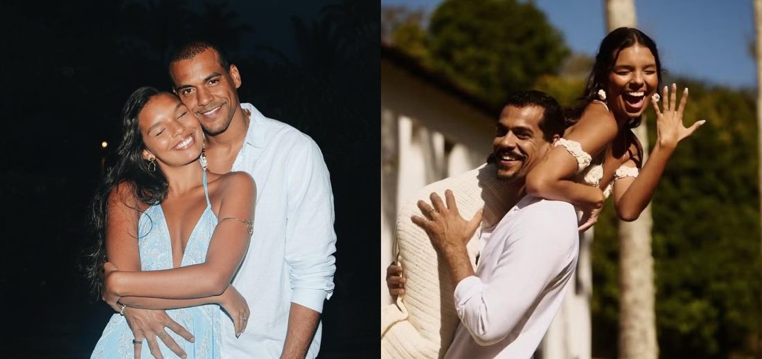 Marcello Melo Jr. e Mell Muzzillo anunciam casamento para 2027 e minimizam críticas sobre diferença de idade