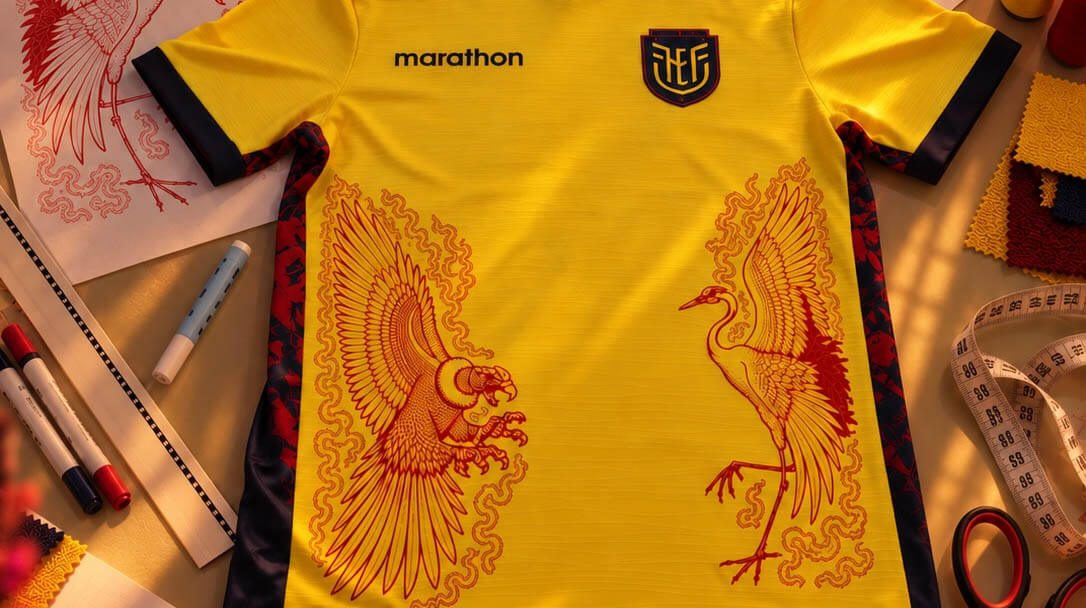 Marathon Sports lança camisa exclusiva do Equador para amistoso contra o Japão em Yokohama (1 de outubro de 2026)