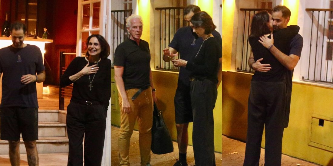 Silvia Pfeifer aparece em raro encontro familiar no Rio ao lado do namorado e do filho