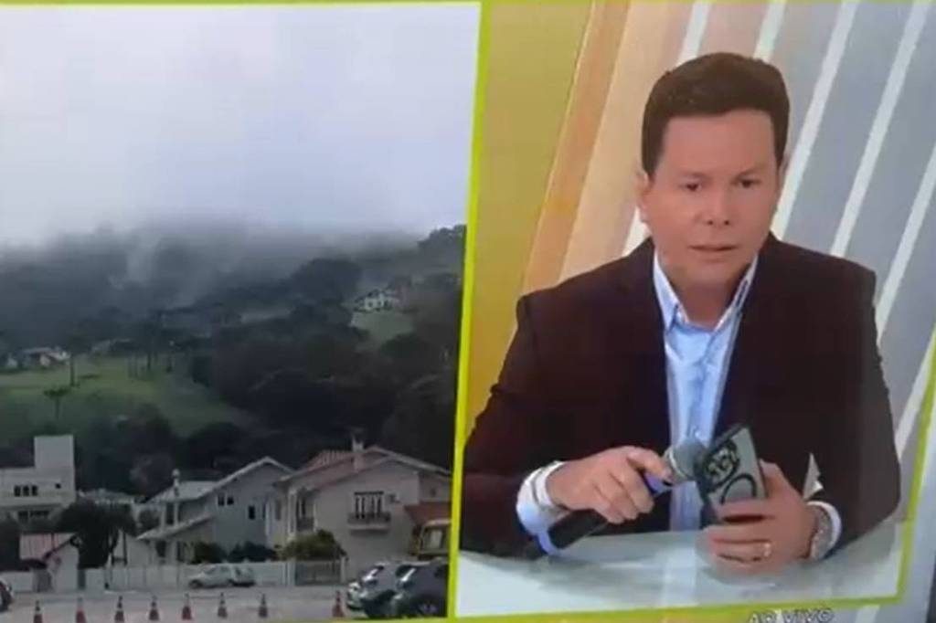 SBT repreende Marcão do Povo por ligação ao vivo ao cantor Rick Sollo durante cobertura de desaparecimento de helicóptero