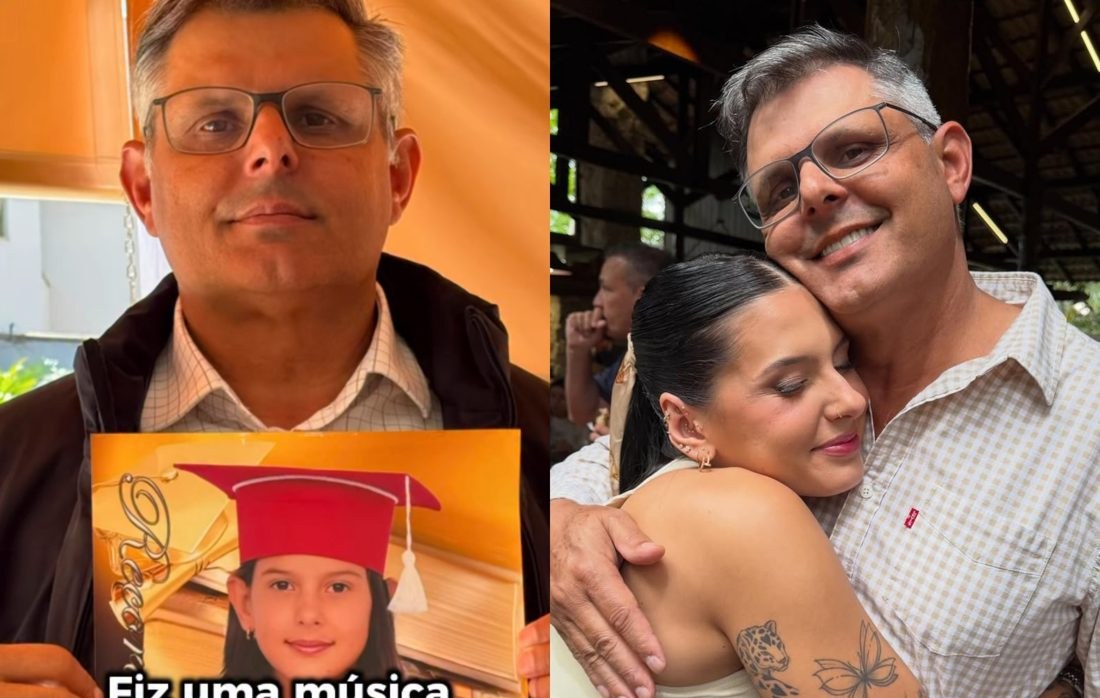 Ana Castela transforma mensagens do pai em música e recebe resposta bem‑humorada: “Vou colocar mais show nesta agenda”