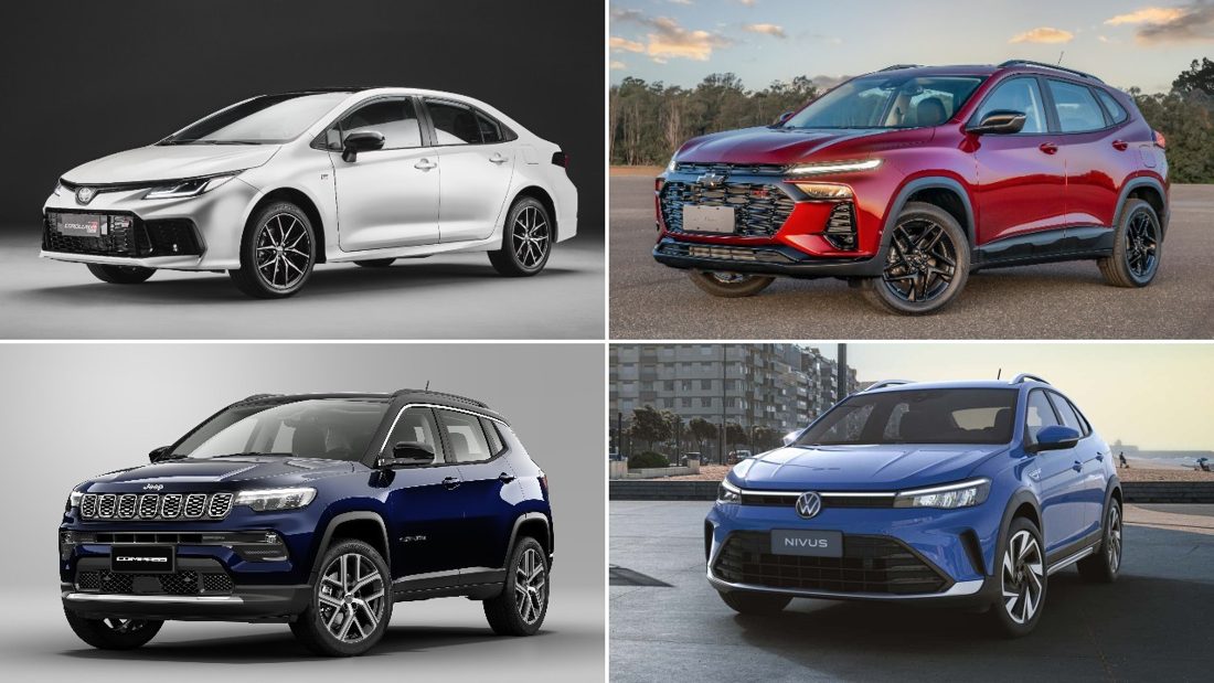 Efeito China: preços dos 25 carros usados mais buscados no Brasil caem até 15% em 2026