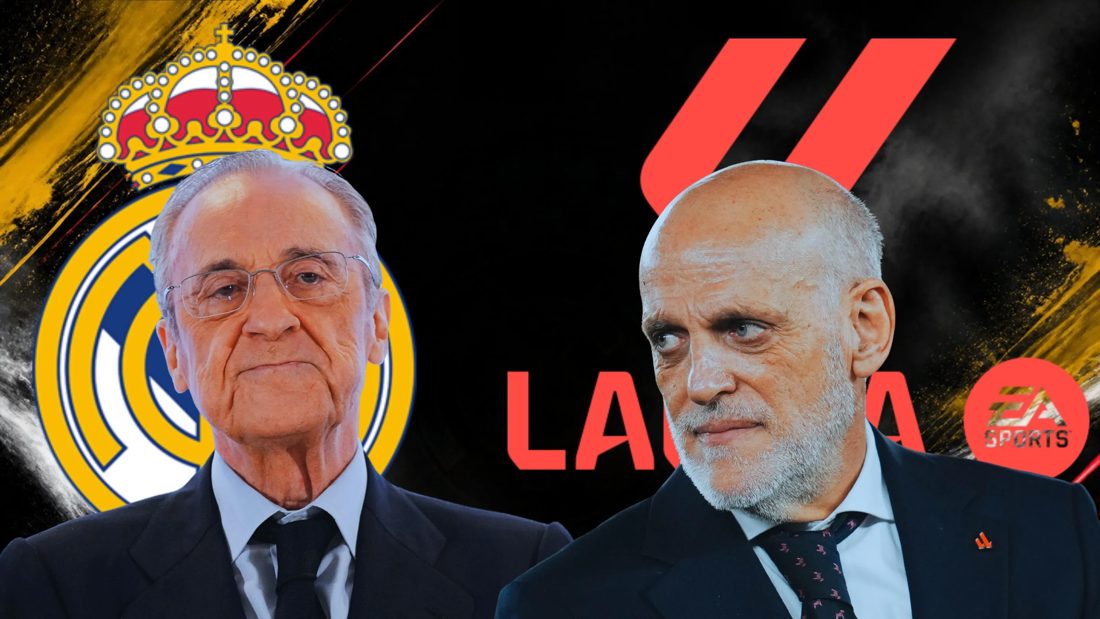 Relação ‘irreparável’ entre Javier Tebas e Florentino Pérez chega a novo ponto de ruptura
